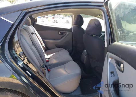 2016 Hyundai Elantra Sport из США, поврежденный, VIN KMHDH4AH3GU586536